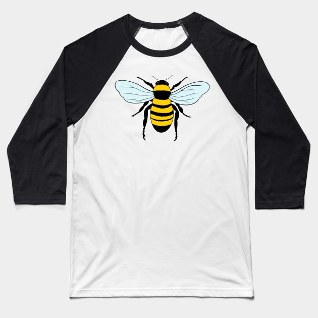 Bee Baseball T-Shirt by kvictoria1